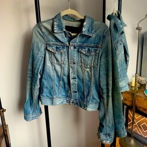 Adriano Goldschmied Distressed Demin Jacket